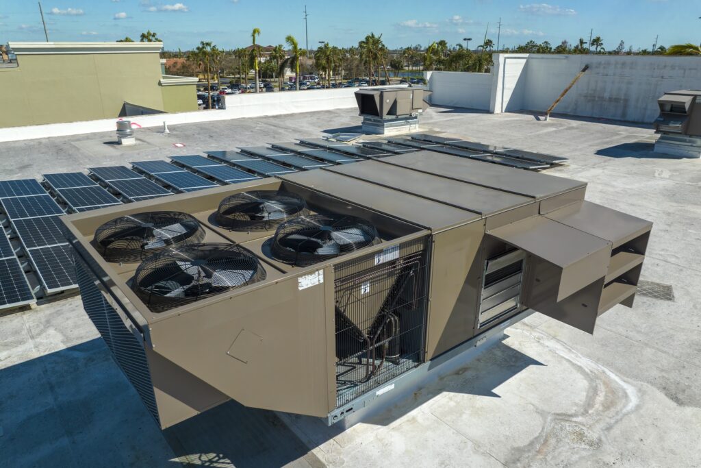 Commercial rooftop unit RTU